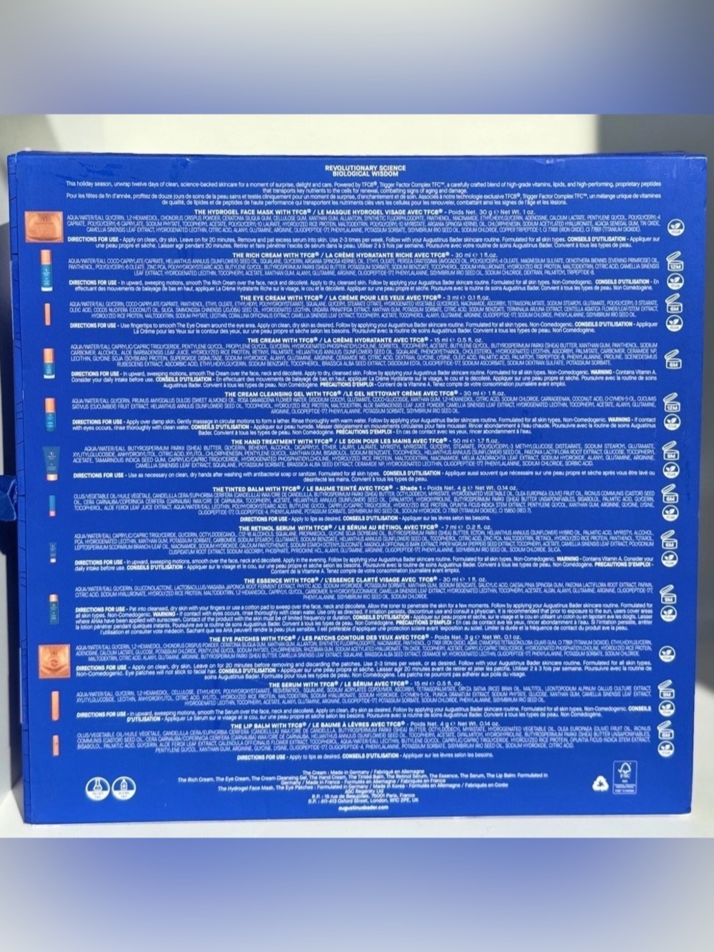 Augustinus Bader 12 Days of Bader 2025 Advent Calendar NEW SEALED $881 Value - Picture 3 of 7